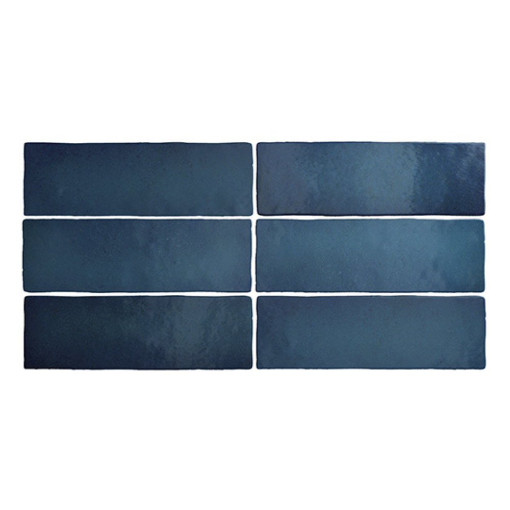 Magma Spanish Wall Tile in Blue, Matt finish