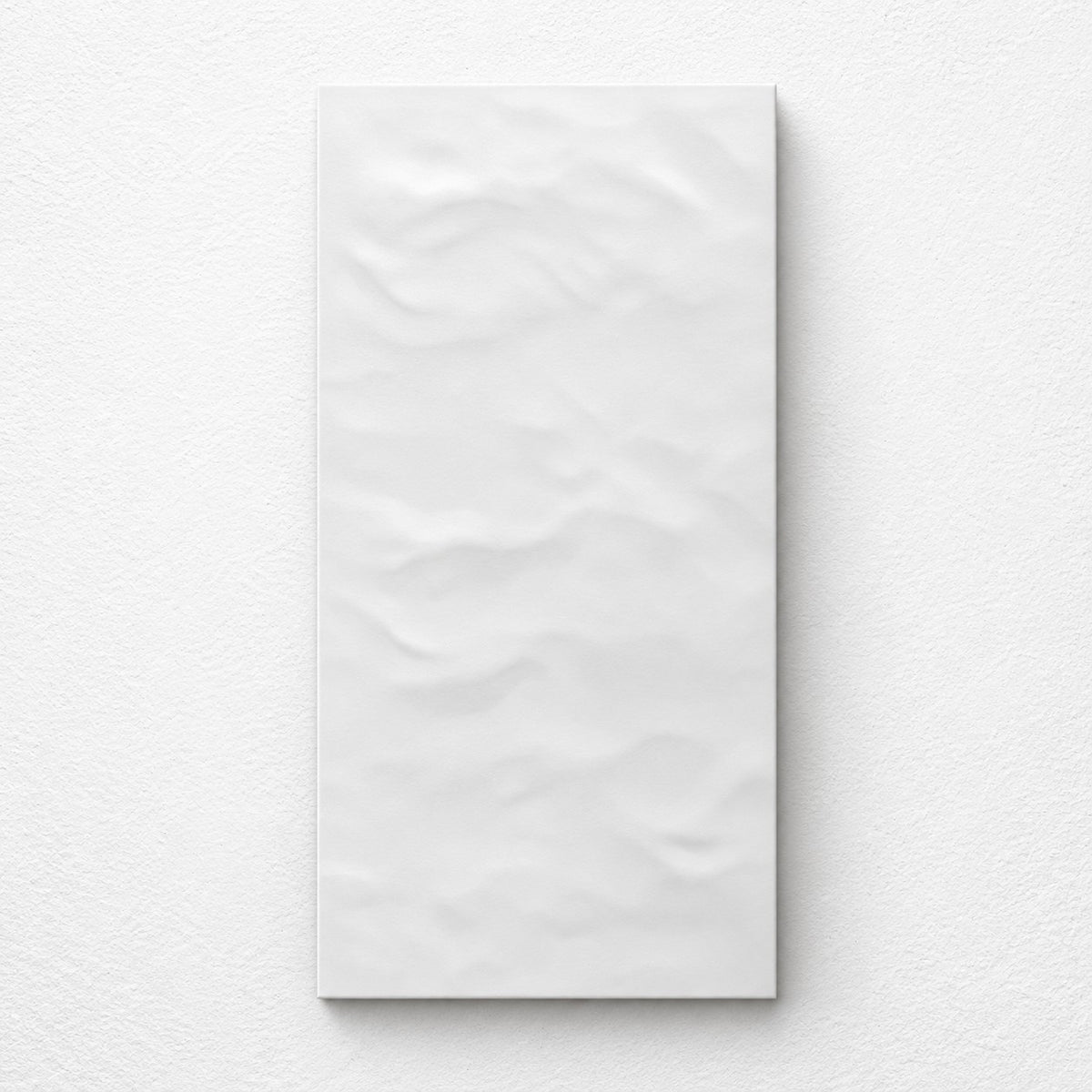 Surf Wave White Wall Tile 300x600 | Gloss & Satin Finish Satin