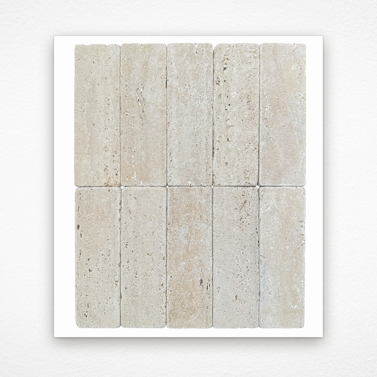 Travertine Subway Tile | Tumbled & Honed Natural Stone