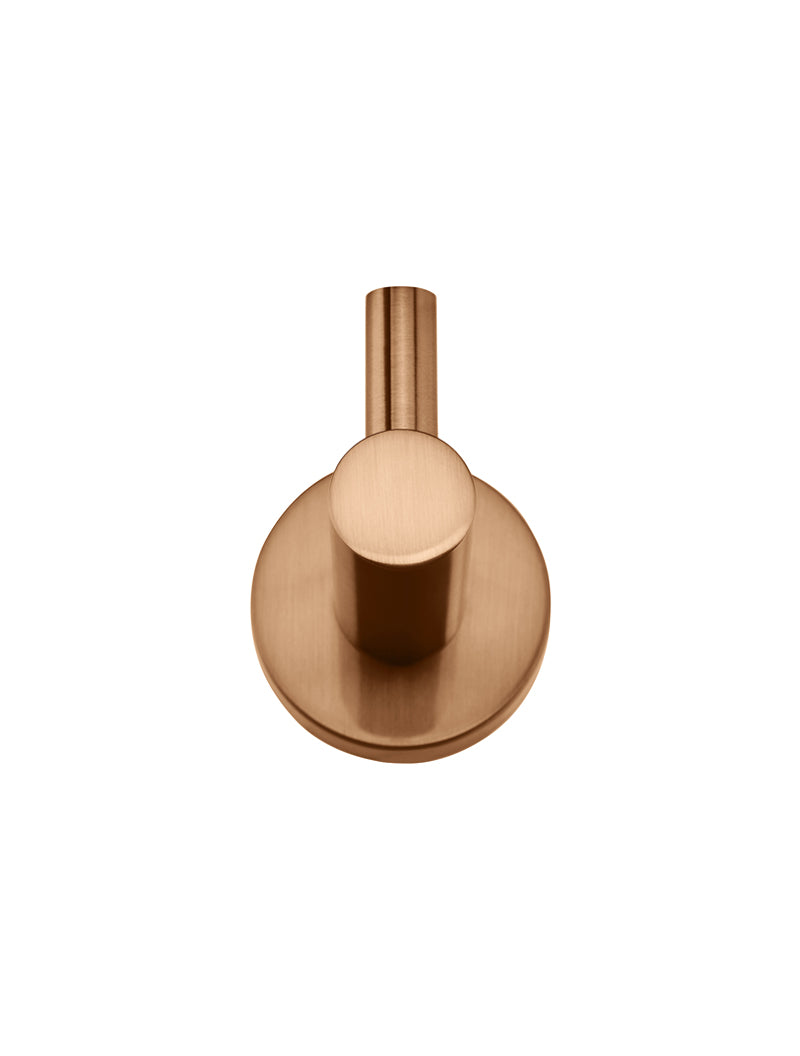 Round Robe Hook in Lustre Bronze | Meir