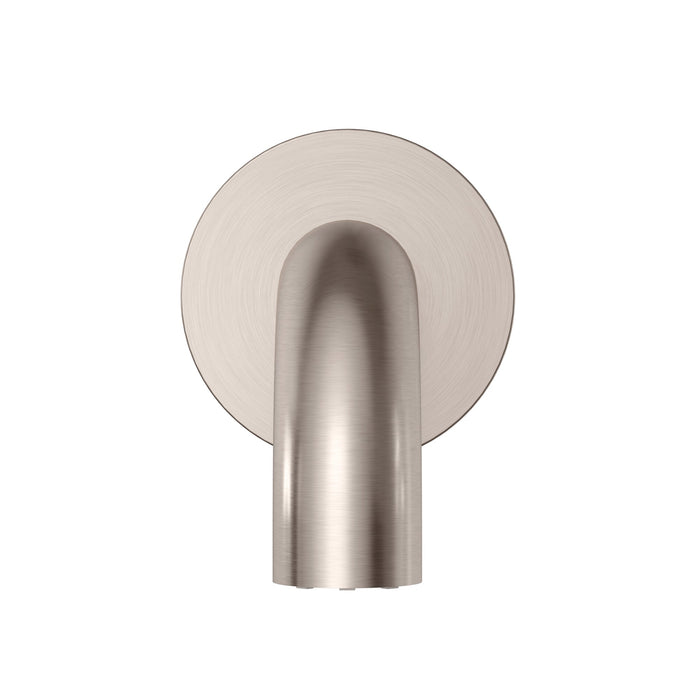 Round Curved Spout 130mm in Champagne | Meir #Colour_Champagne