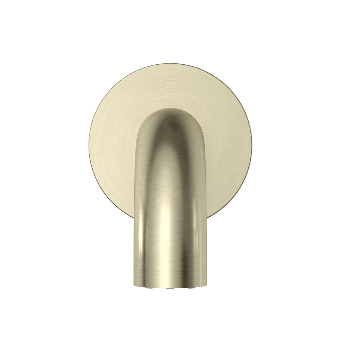 Round Curved Spout 130mm in Tiger Bronze | Meir