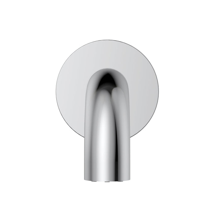 Universal Round Curved Spout 170mm in Polished Chrome | Meir #Colour_Polished Chrome