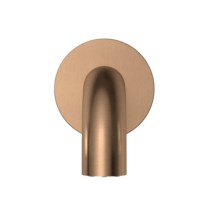 Universal Round Curved Spout 170mm in Lustre Bronze | Meir #Colour_Lustre Bronze