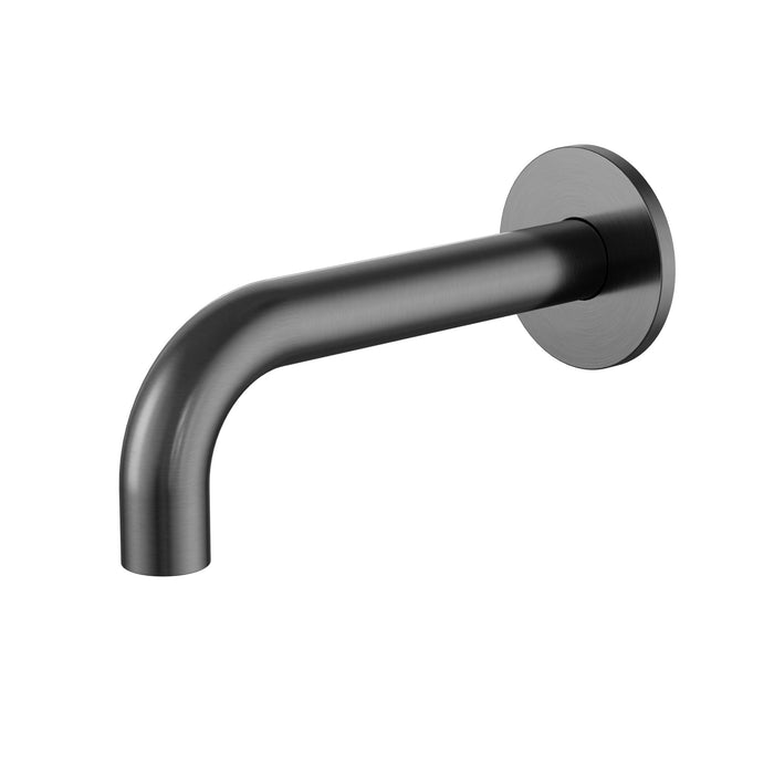 Universal Round Curved Spout 170mm in Shadow | Meir #Colour_Shadow