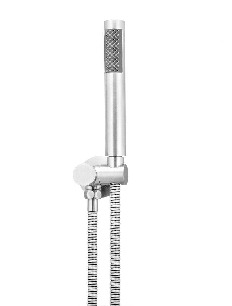 Polished Chrome - Round Shower on Swivel Bracket