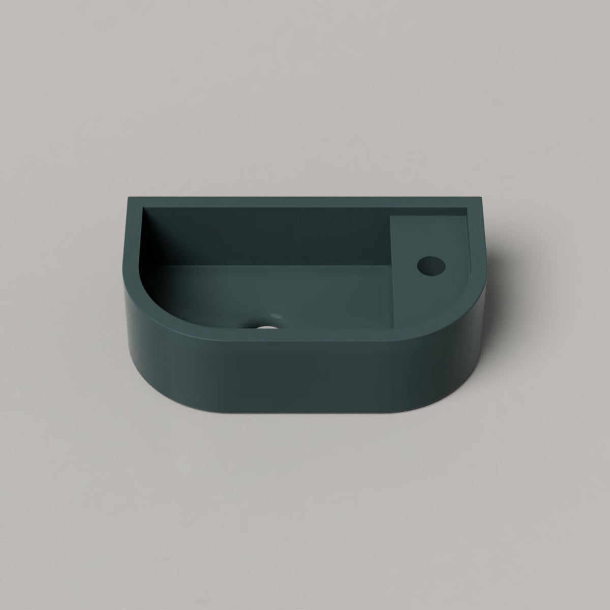 Nood Co Loop 01 Concrete Basin in Teal | Nood Co