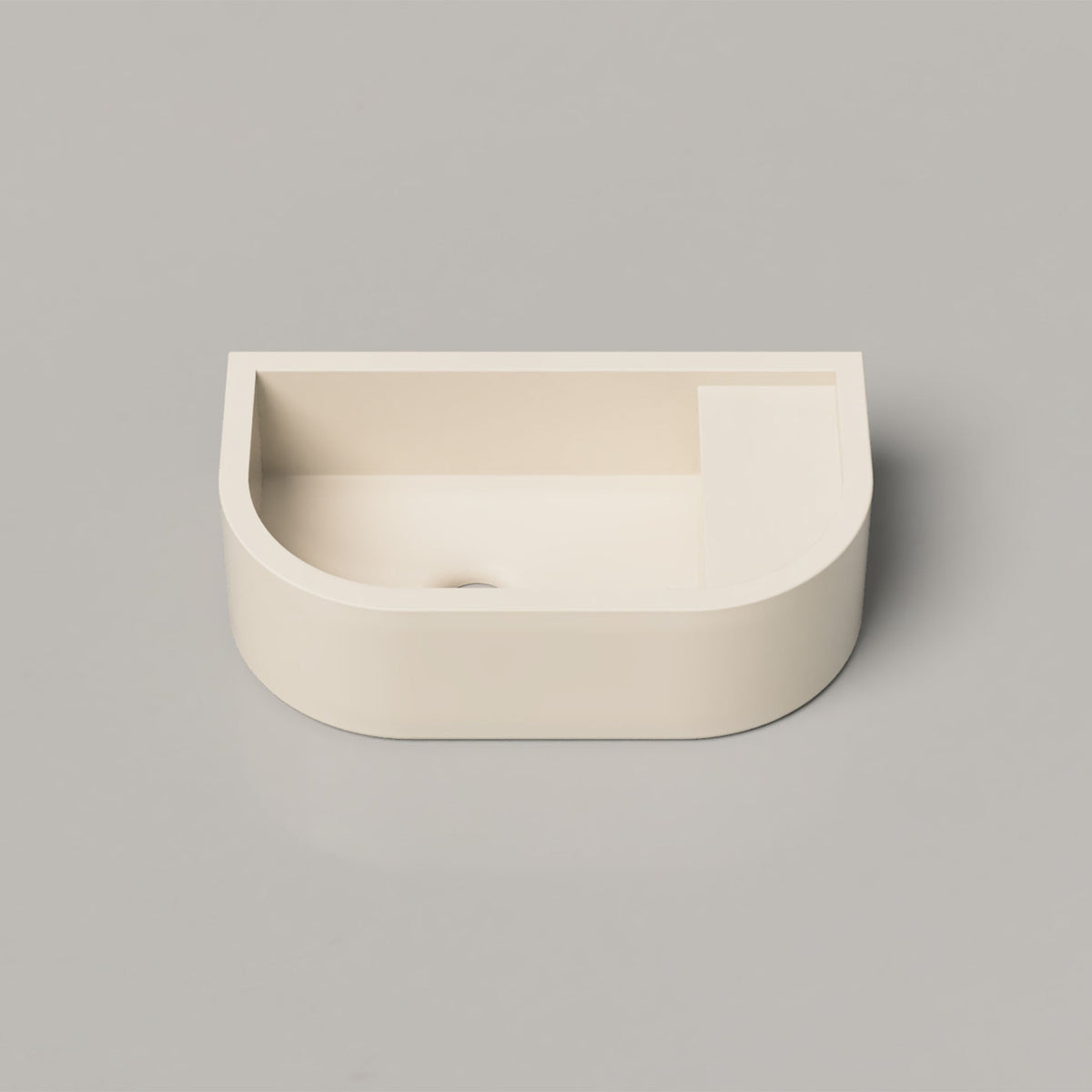 Nood Co Loop 01 Concrete Basin in Wheat | Nood Co