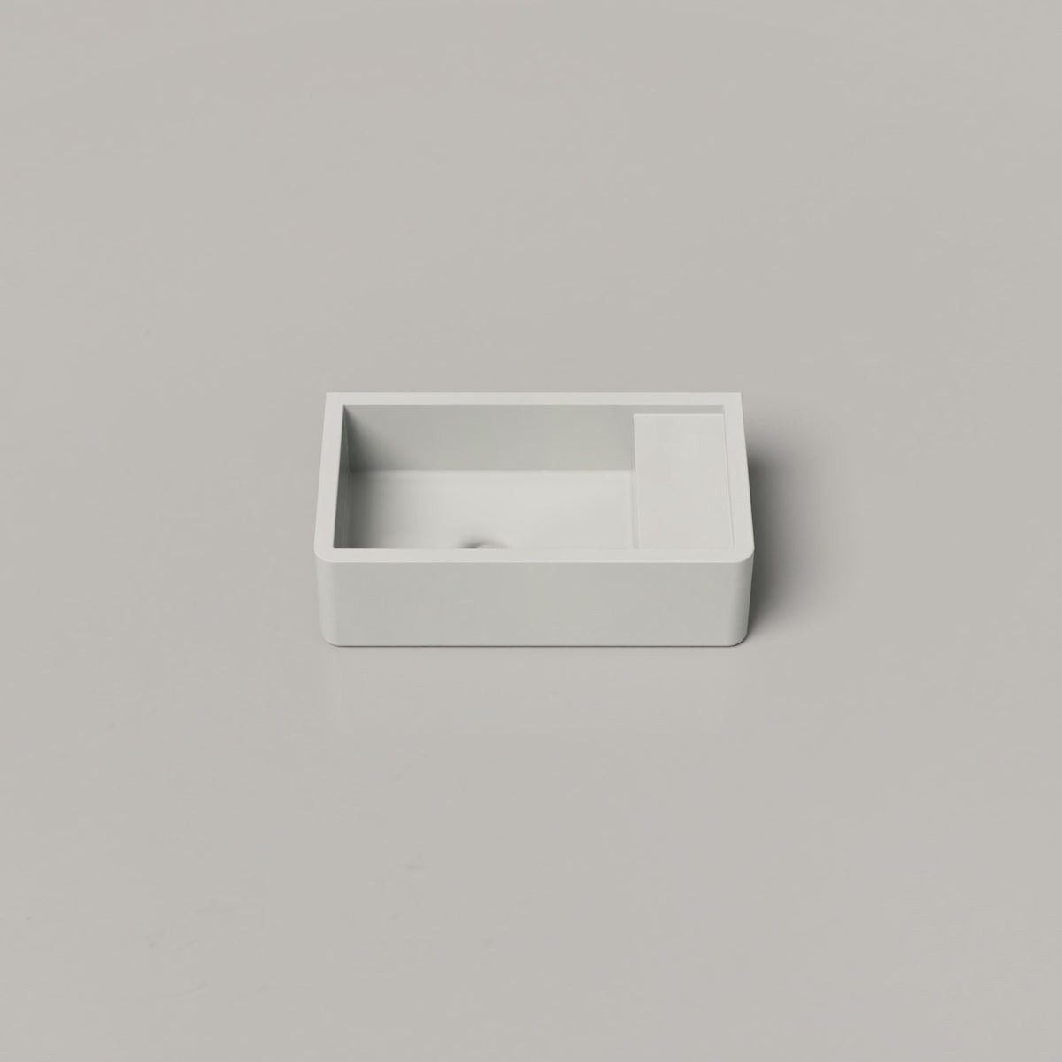 Nood Co Shelf 01 Concrete Basin in Cloud | Nood Co
