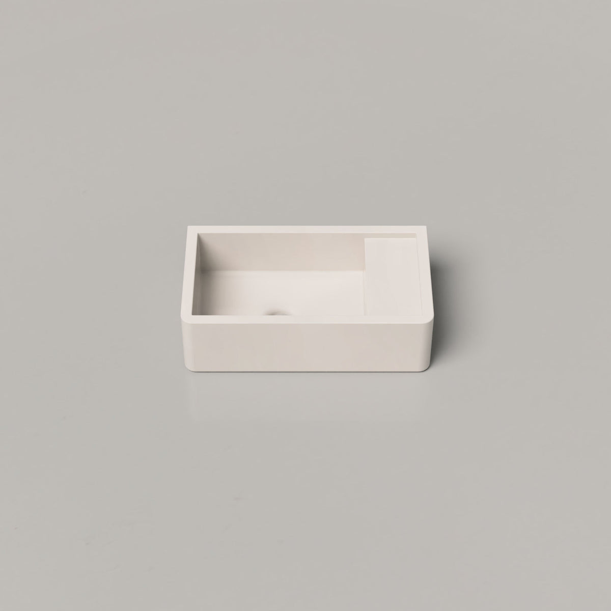 Nood Co Shelf 01 Concrete Basin in Morning Mist | Nood Co