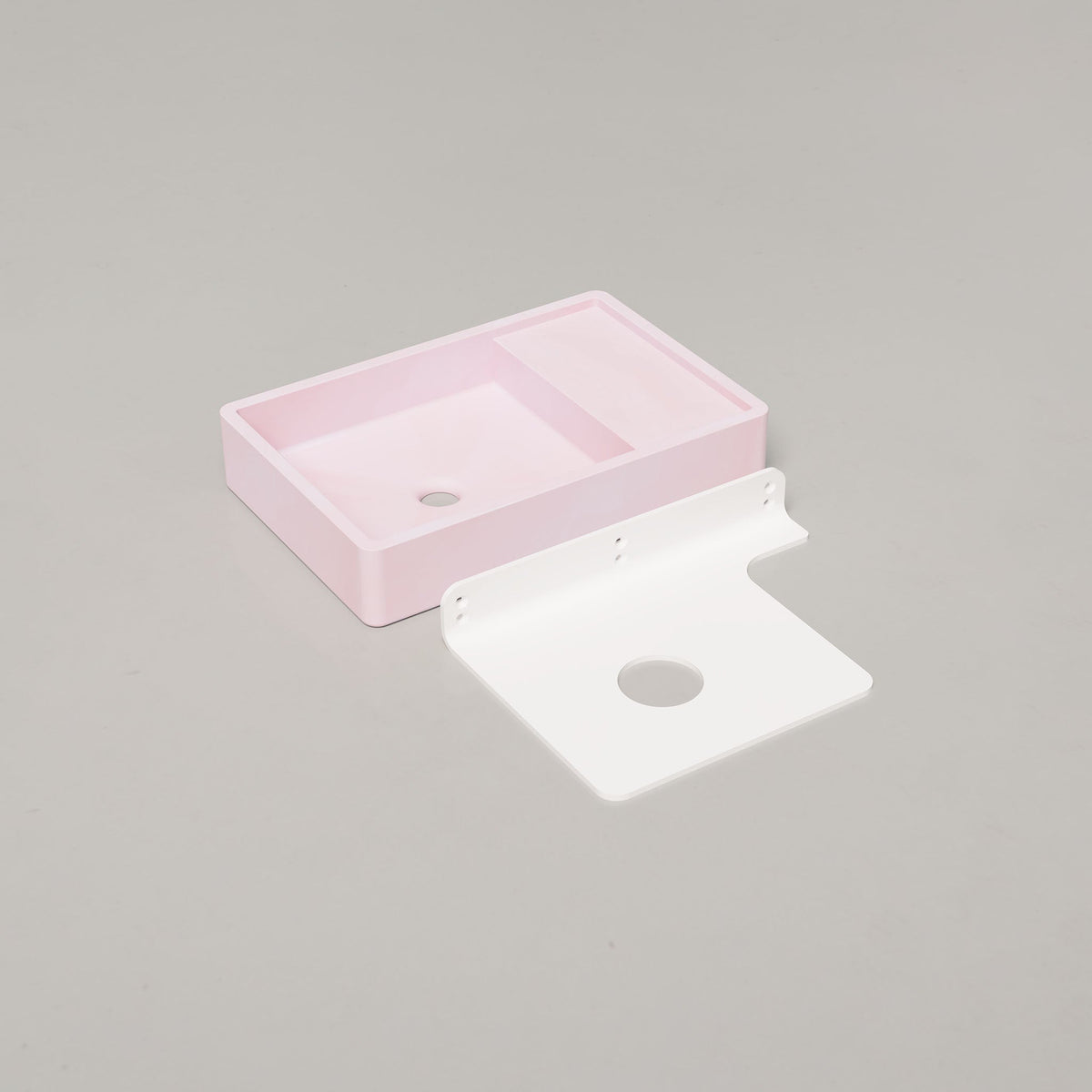Nood Co Shelf 03 Concrete Basin in Lilly Pilly | Nood Co