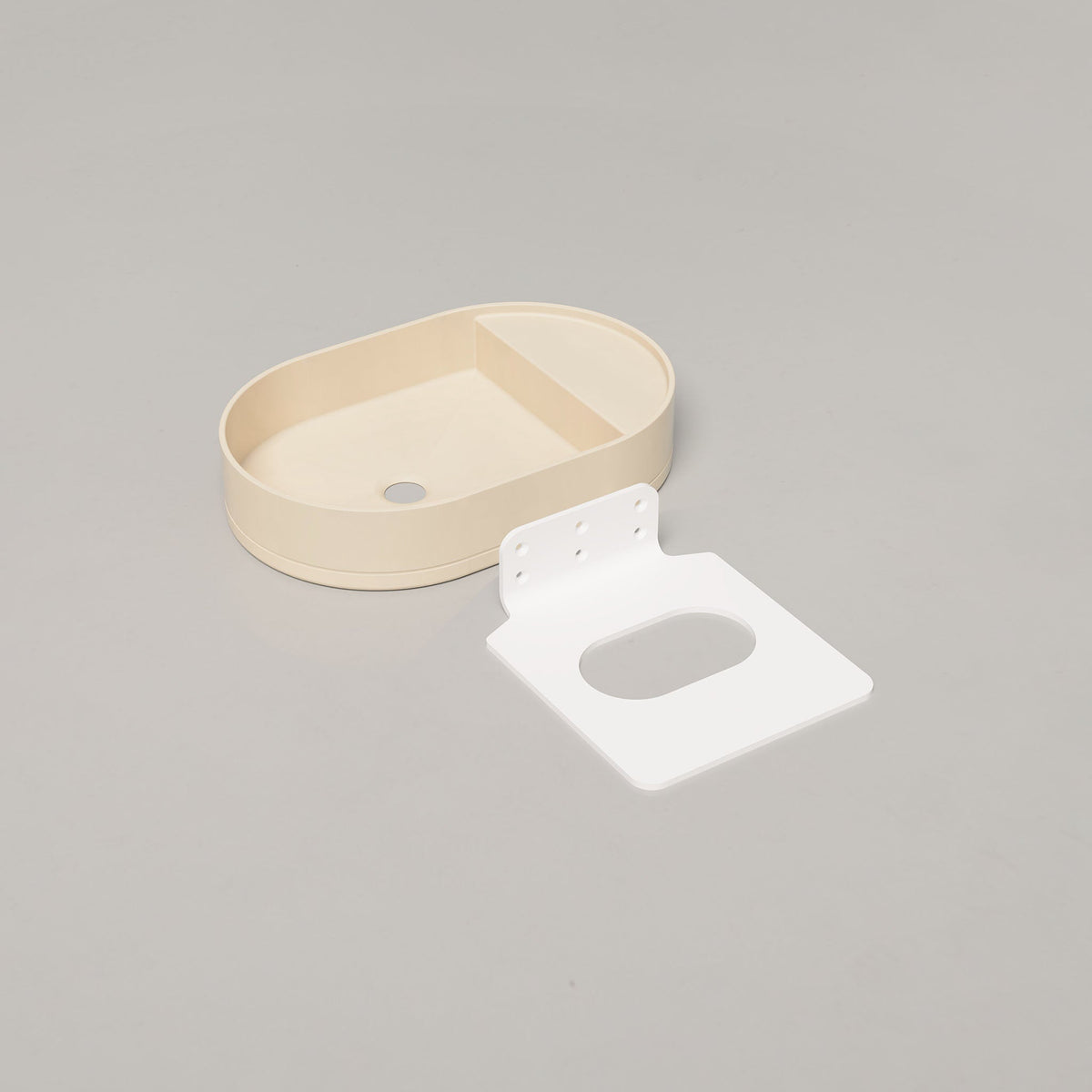 Nood Co Shelf Oval Concrete Basin in Nood | Nood Co