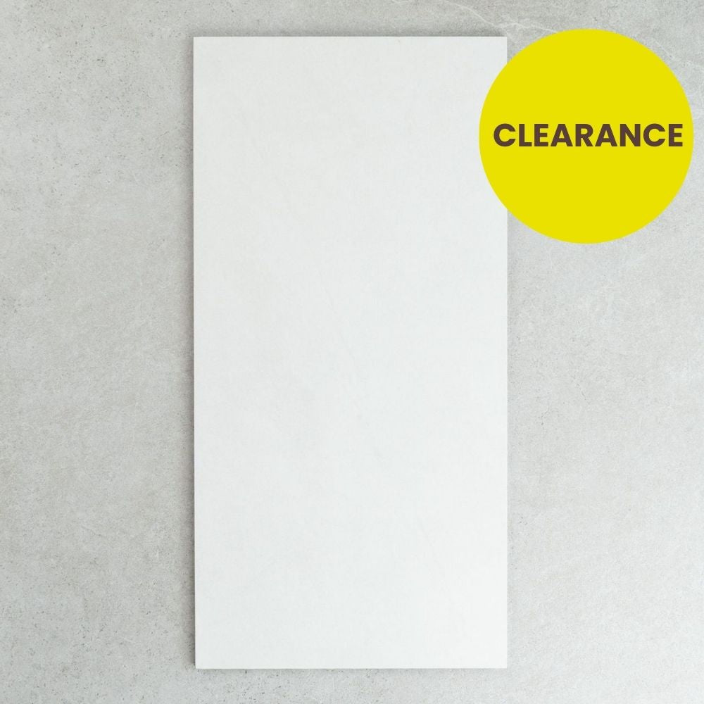 Opera 3.0 Porcelain Floor and Wall Tile 300x600 mm, light grey matt, clearance