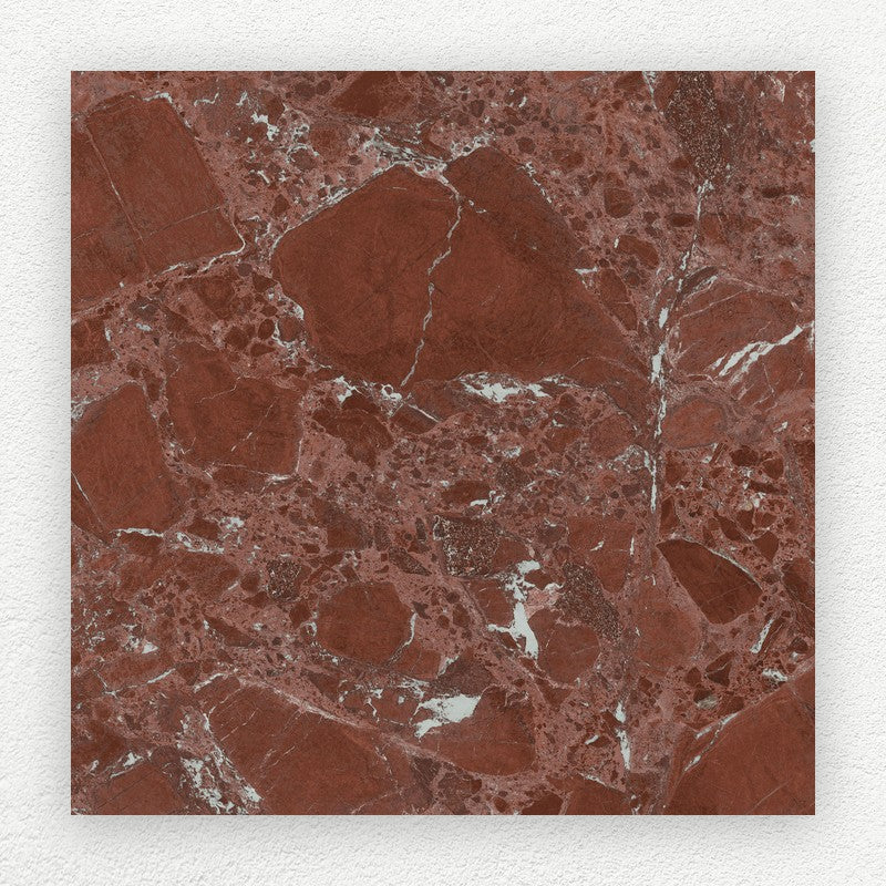 Patina Garnet Red Italian porcelain tile