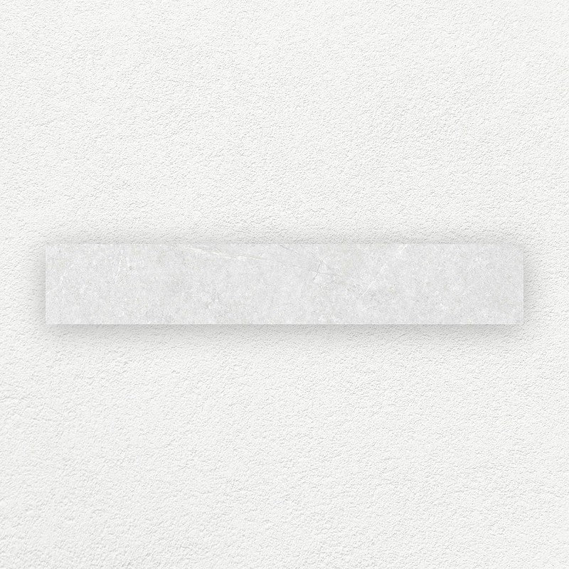 Pietra Silver 50 x 300 porcelain subway tile