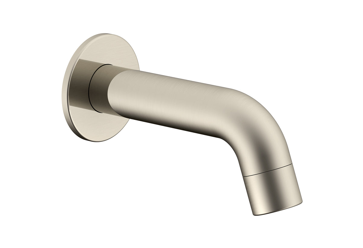 Soul Mini Wall Spout in Brushed Nickel | ADP