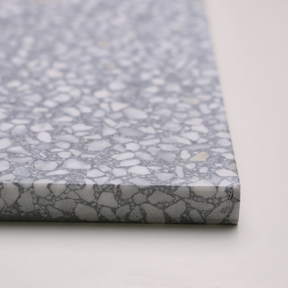Terrazzo Natural Stone Tile 600x600, 20 mm edge