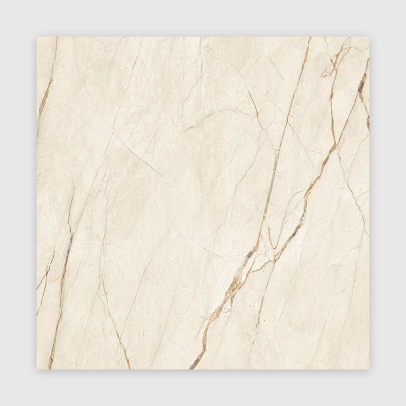 Noble Stone Porcelain Tile | 3D Marble Look Tile Made in Spain in Canela Roma, 3D Natural finish