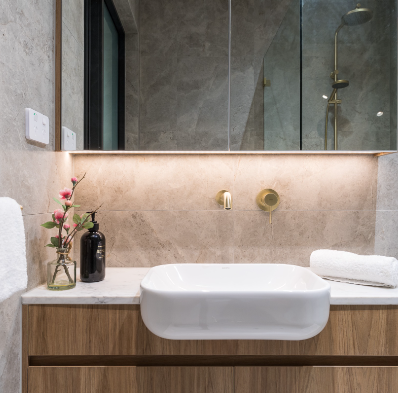 Tundra Marble Look Porcelain Tile