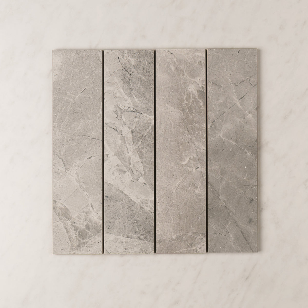 Tundra Marble Look Subway Tile 75x300mm