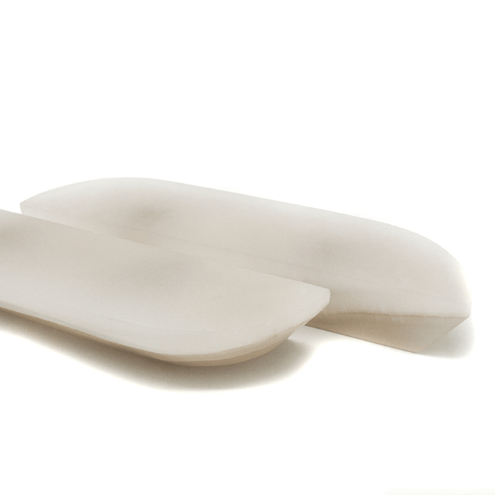 Stone Cabinet Pull in White Onyx | Zephra #Finish_White Onyx