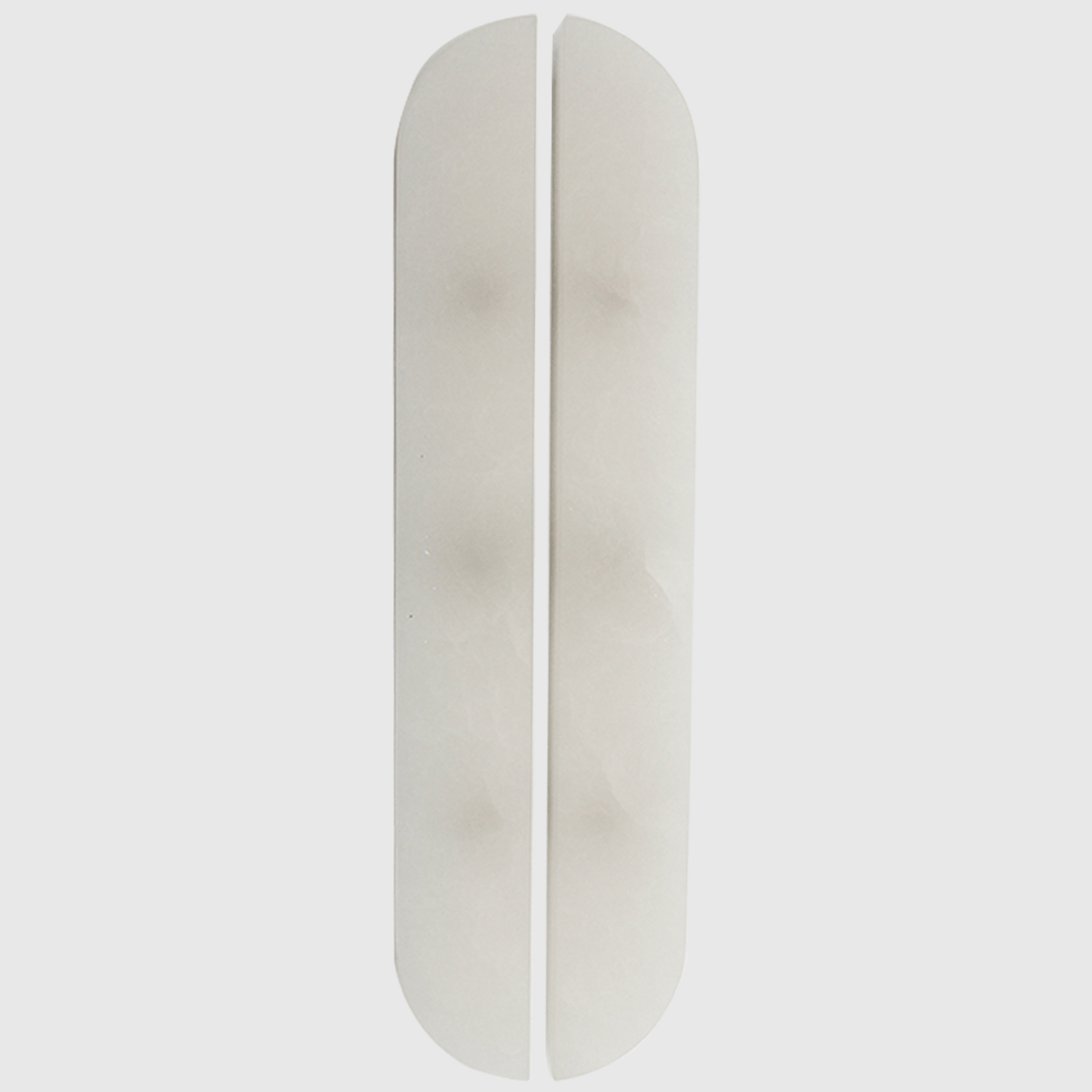 Stone Cabinet Pull in White Onyx | Zephra
