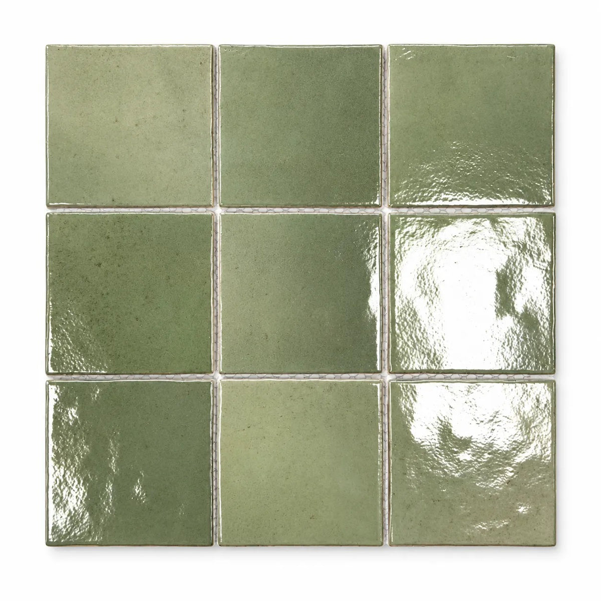 Zellige Square Gloss Porcelain Mosaic Tile