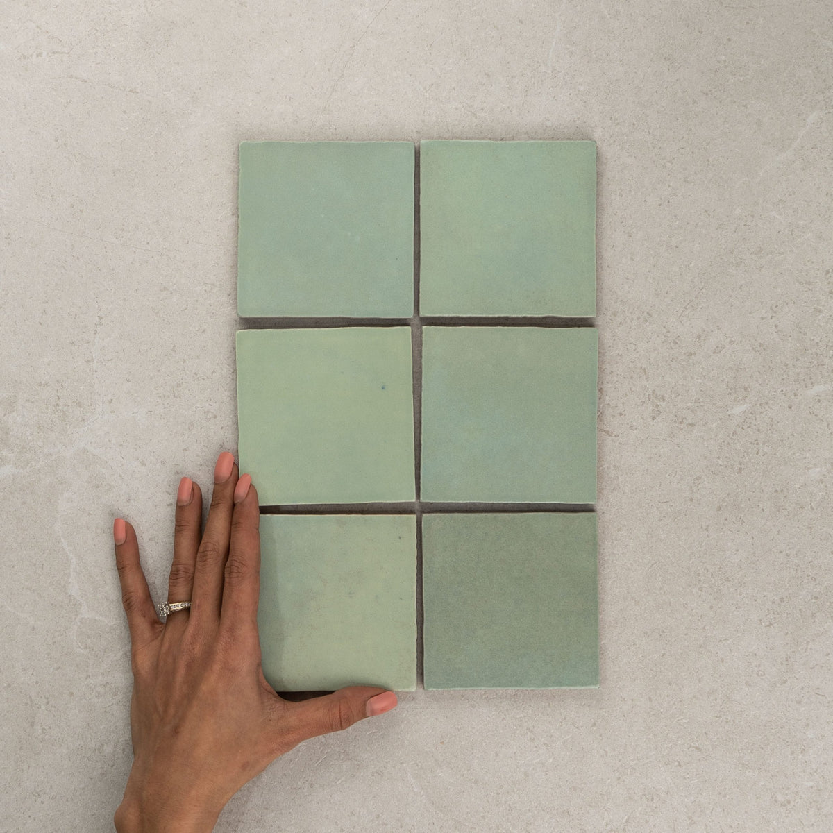 Zellige Italian Wall Tile in Turchese, Gloss finish