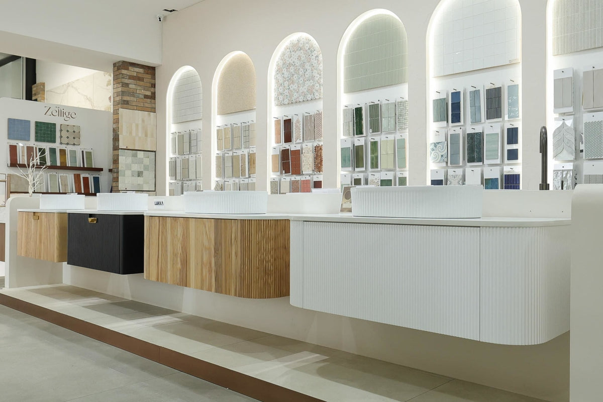 Design Tiles Curated Vanity Collection | 7 Looks, 7 Easy Choices