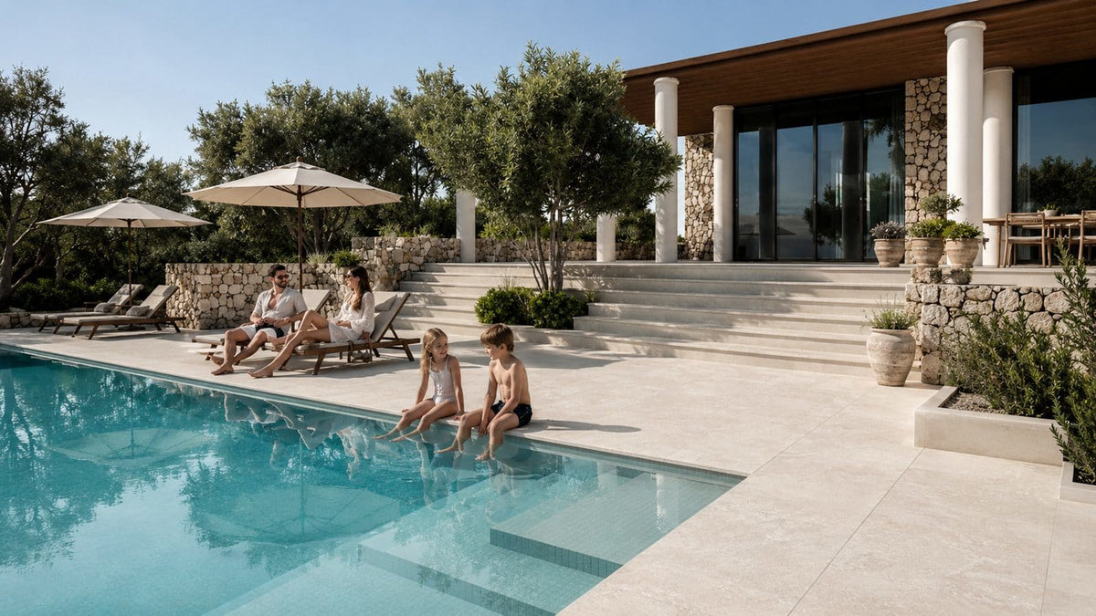 Outdoor Porcelain & 20mm Pavers: A Complete Guide