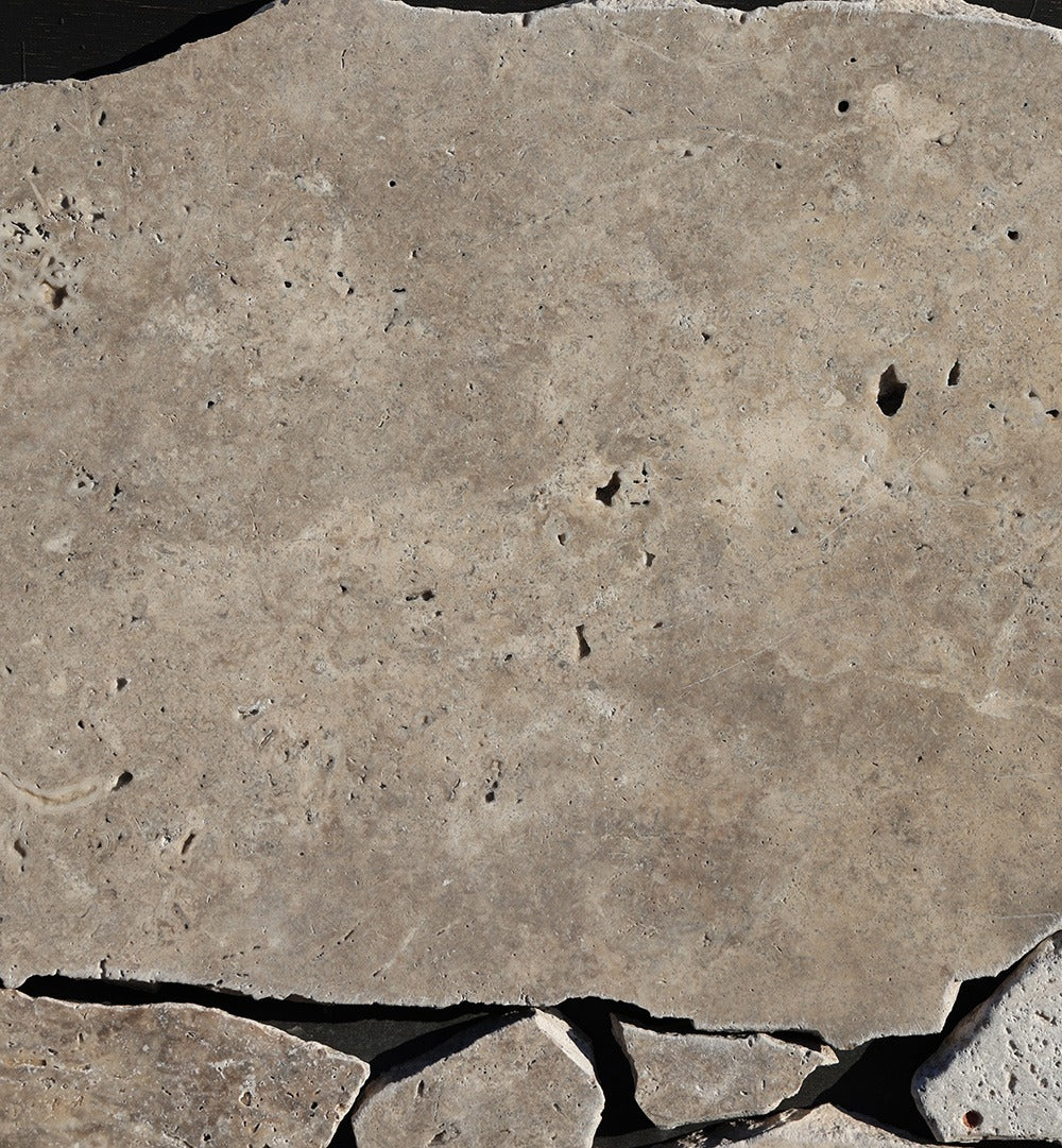 Silver Travertine Crazy Pave Natural Stone