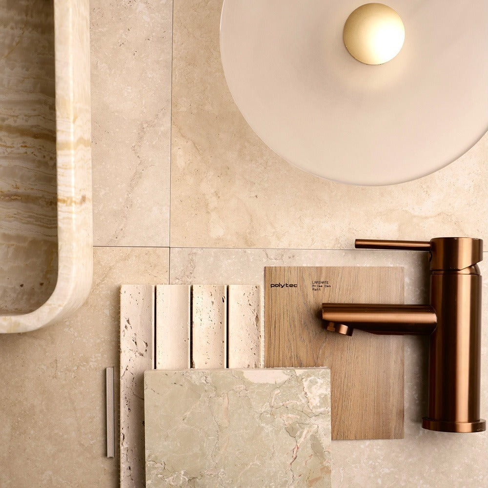 Precious Travertine Indoor + Outdoor Porcelain Tile