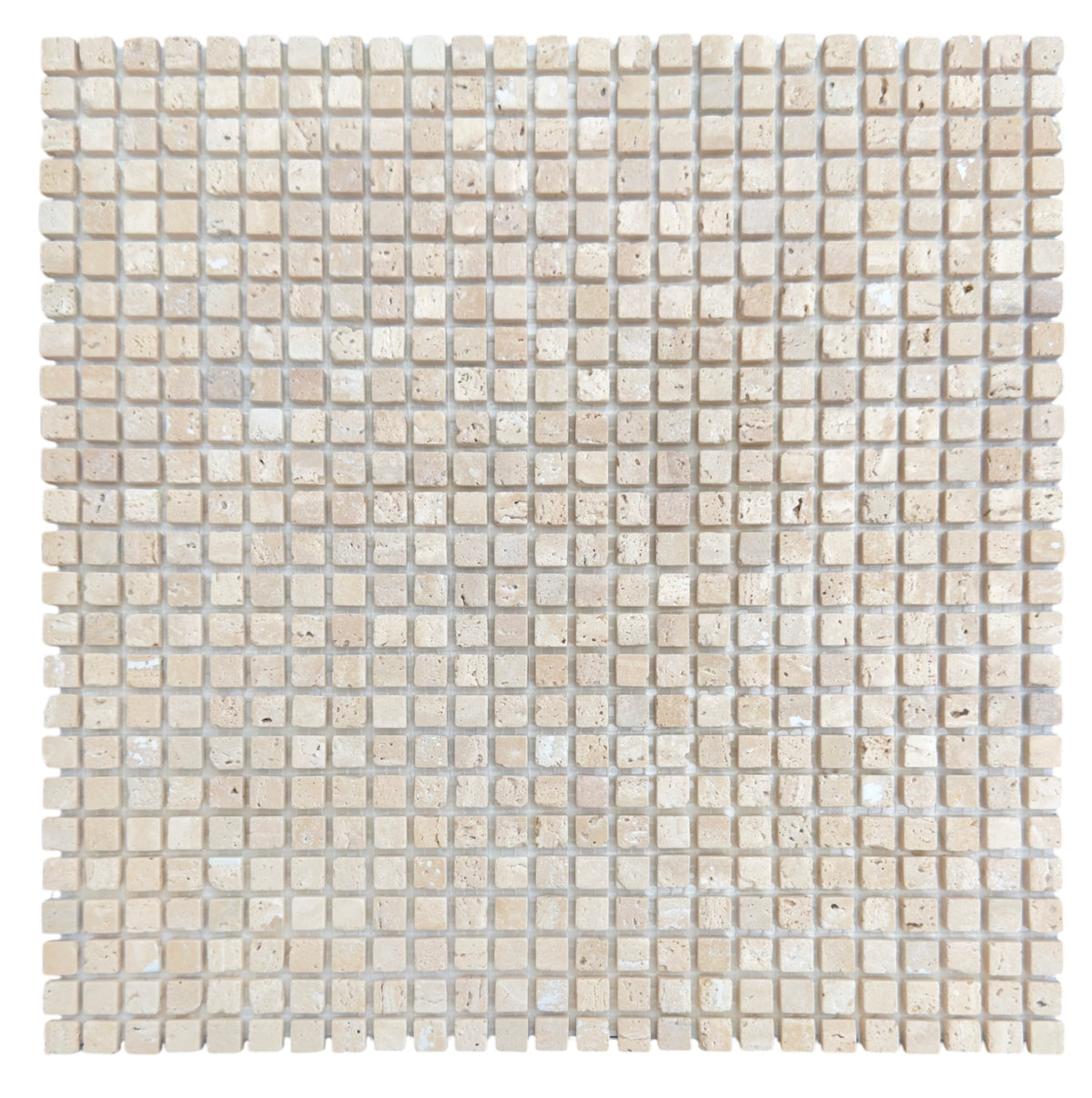 Travertine Square Tile & Mosaic | Tumbled Natural Stone