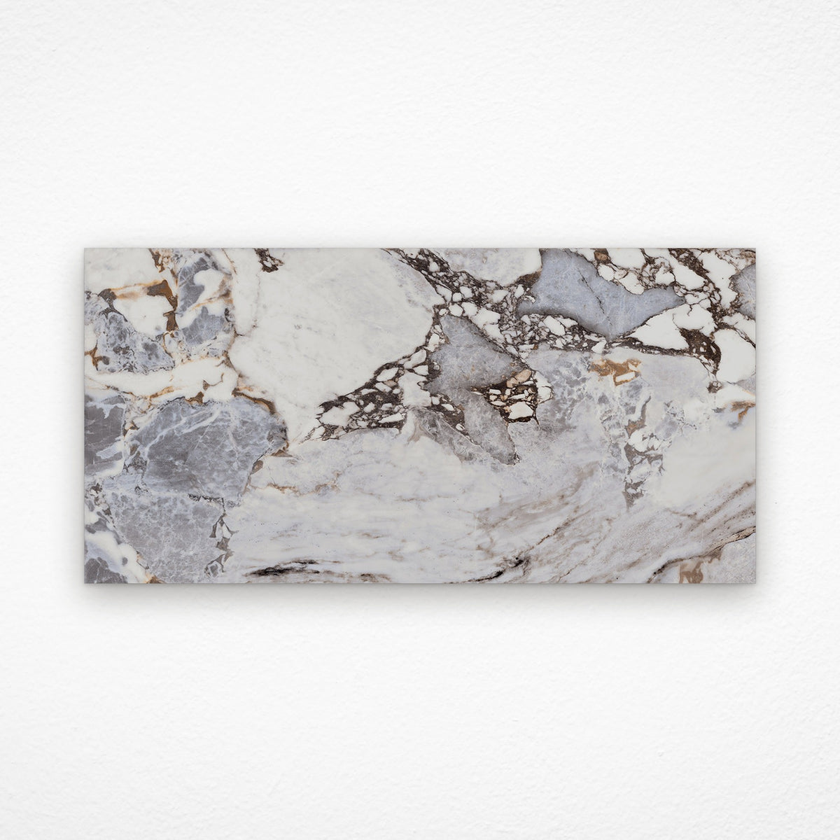 Unico Grey Marble Look Italian Porcelain Floor & Wall Tile