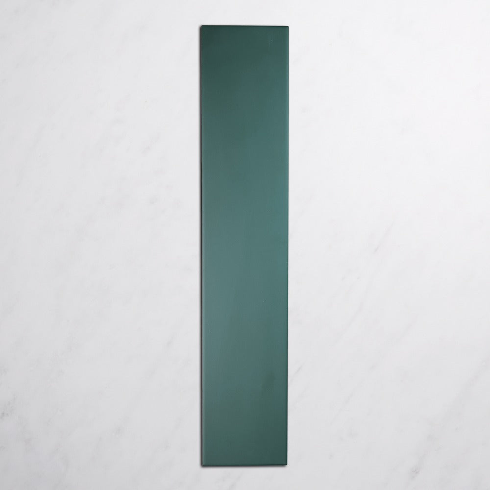 Plinto Spanish Feature Wall Tile 107 x 542 mm in Green, Matt finish