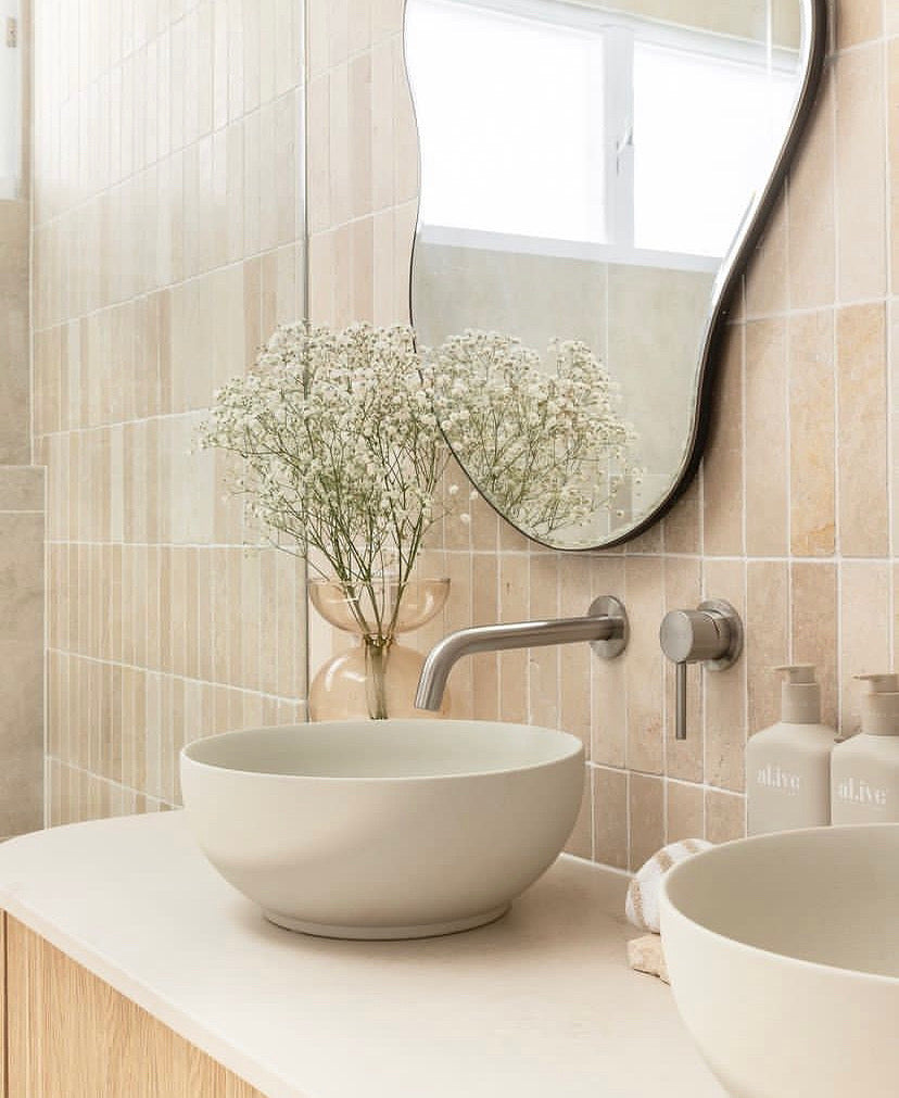 Stone Fingers Tumbled Subway Tile 50x200mm in Sirocco, Moulay, Negrona, Larache & Aosta