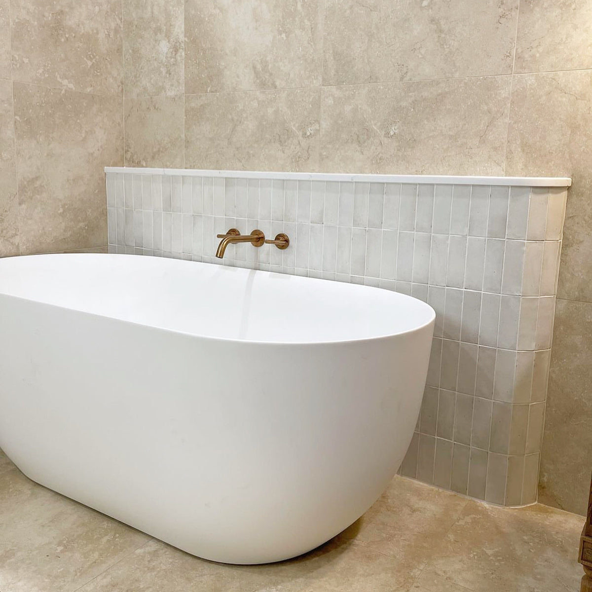 Precious Travertine Indoor + Outdoor Porcelain Tile
