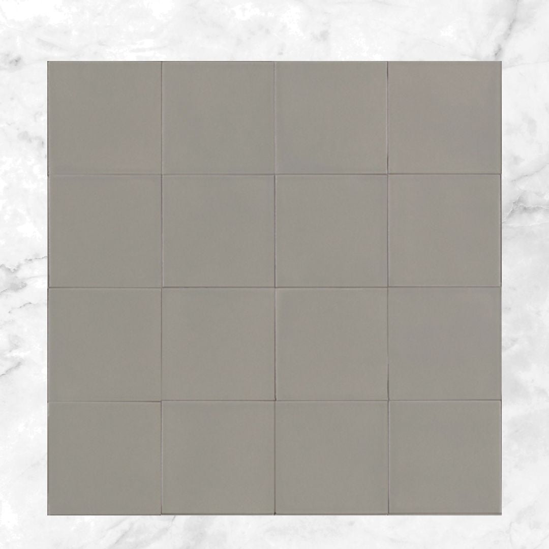 Confetto Series Porcelain Subway Tiles in Grigio, Matt finish