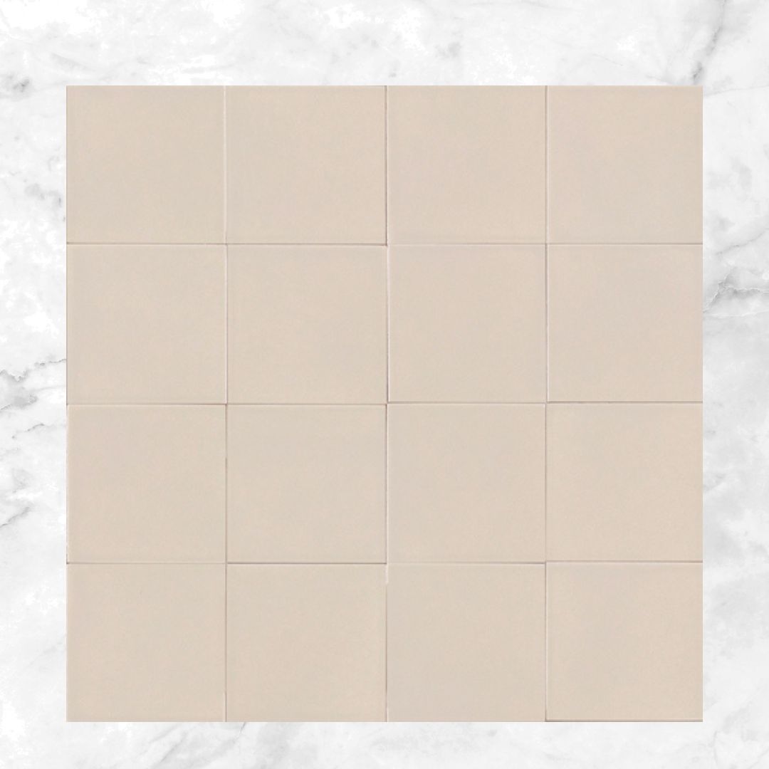 Confetto Series Porcelain Subway Tiles in Bone, Matt finish