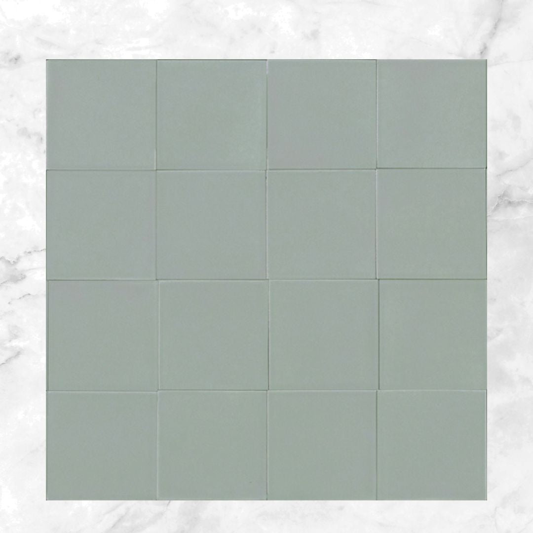 Confetto Series Porcelain Subway Tiles in Azzurro, Matt finish