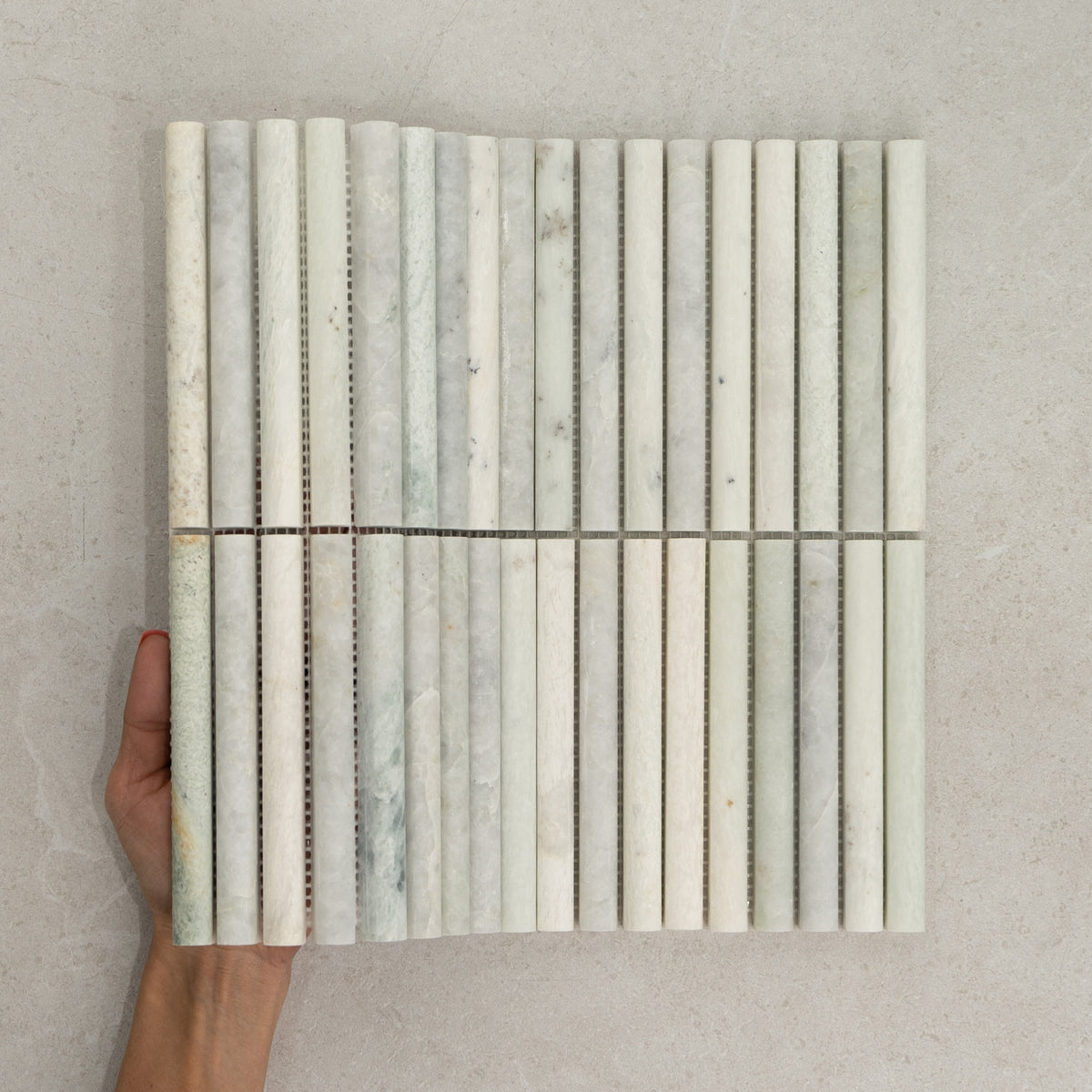 Mini Bamboo Mint Flute Mosaic