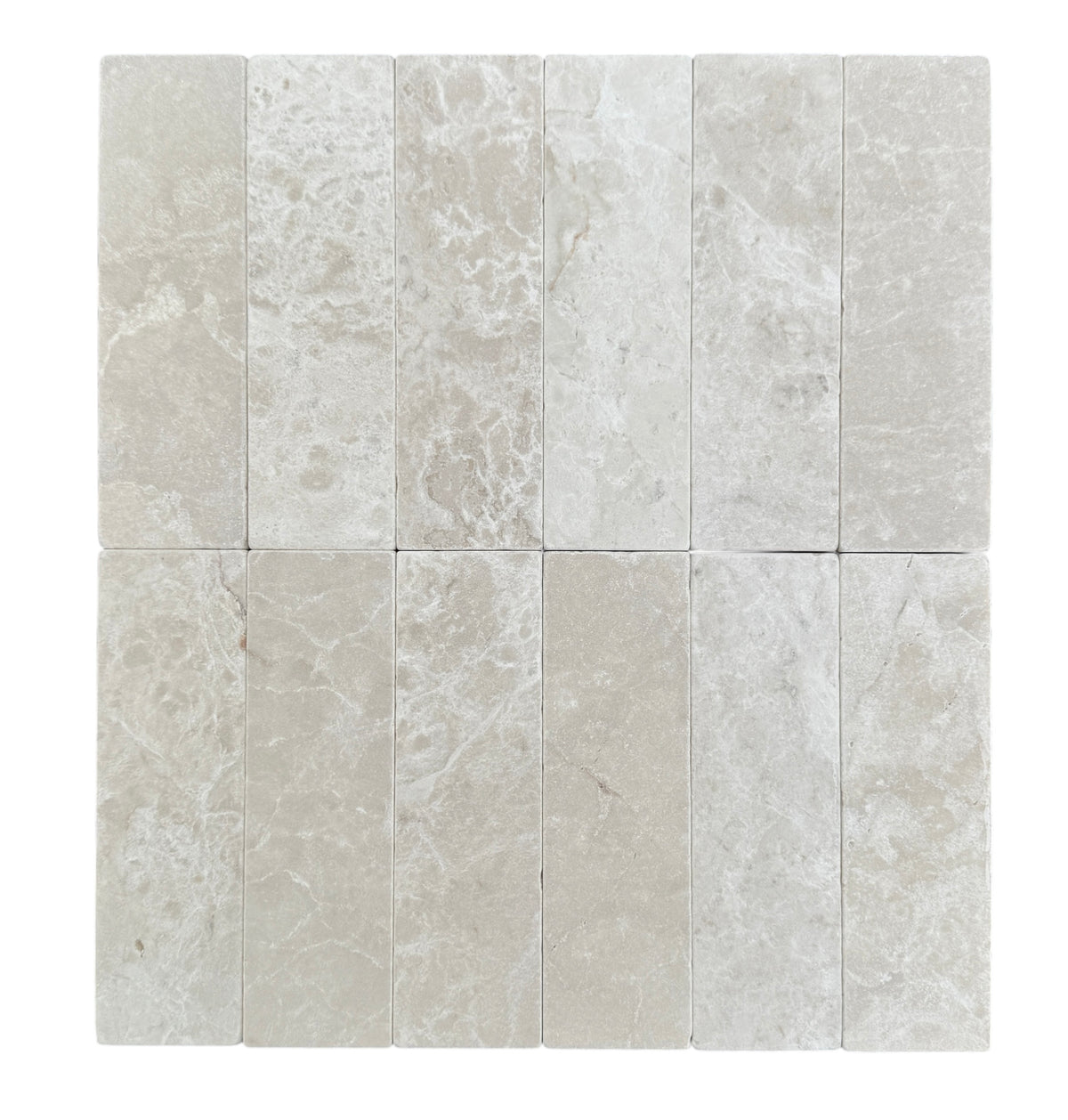 Botticino Subway Marble Tile | Tumbled Natural Stone