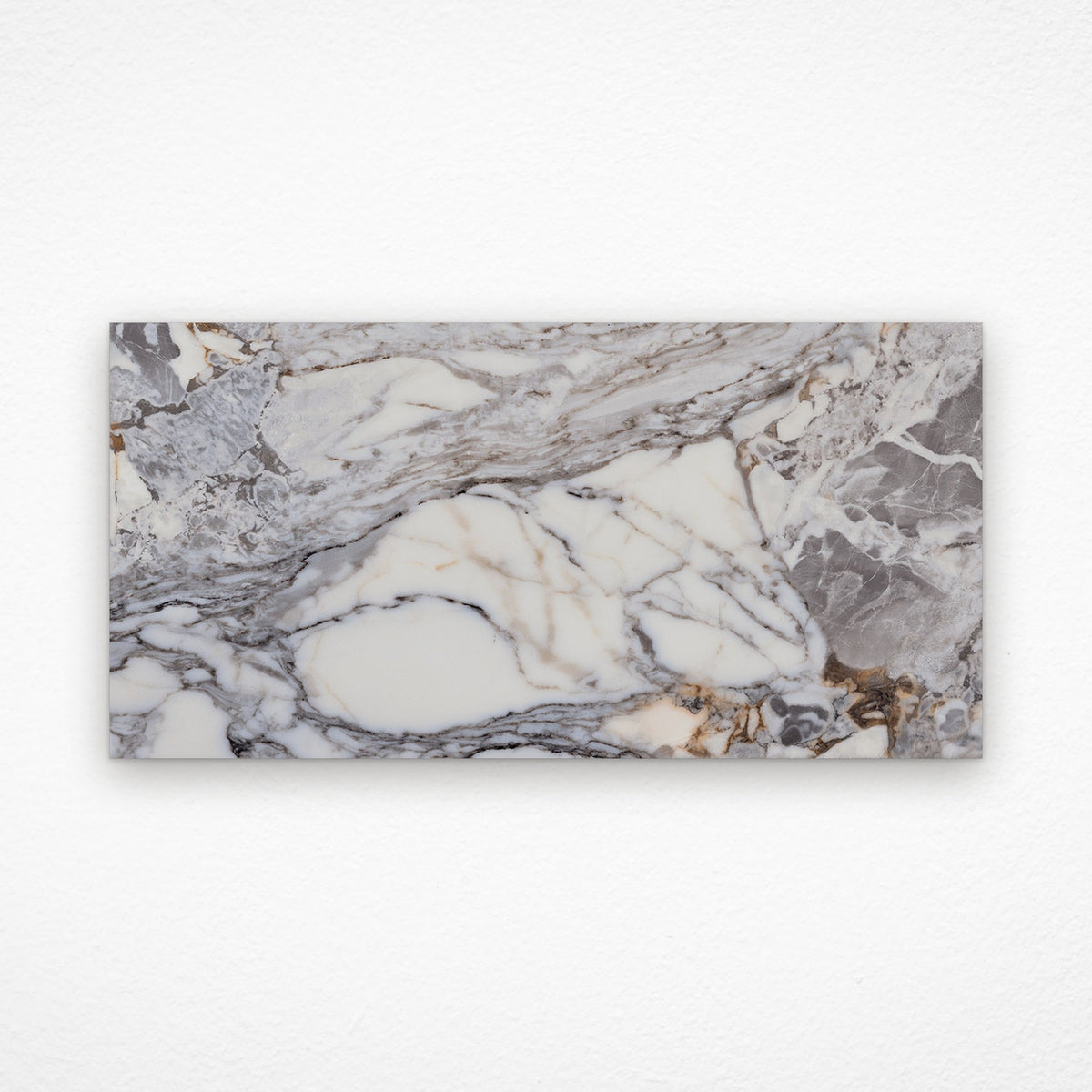Unico Grey Marble Look Italian Porcelain Floor & Wall Tile