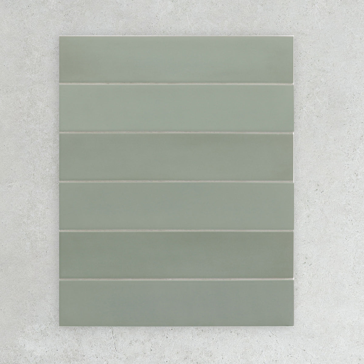 Wadi Series Porcelain Tiles in Mint ( Sage Green ), Matt finish