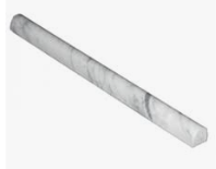 Carrara & Calacatta Marble Trims | Pencil Capping, Bullnose & Skirting