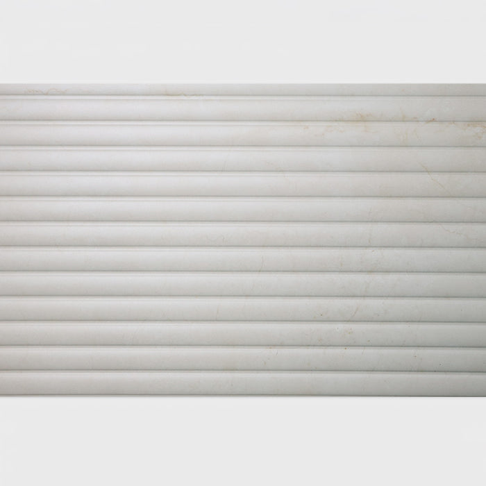 Botticino 3D Flute Alabaster Tile 600x1200 | Porcelain Feature Wall Tile