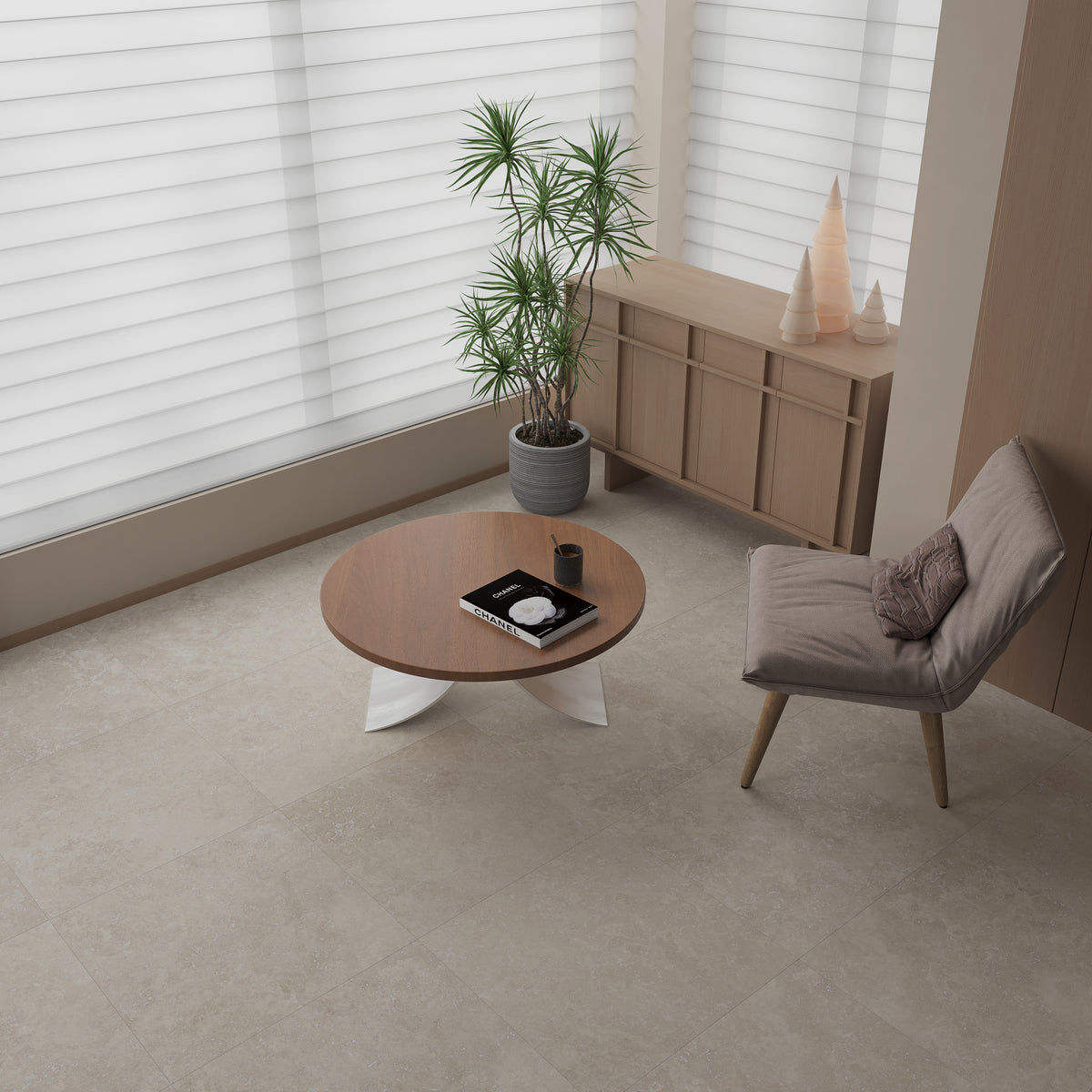 Bari Travertine Look Porcelain Floor & Wall Tile