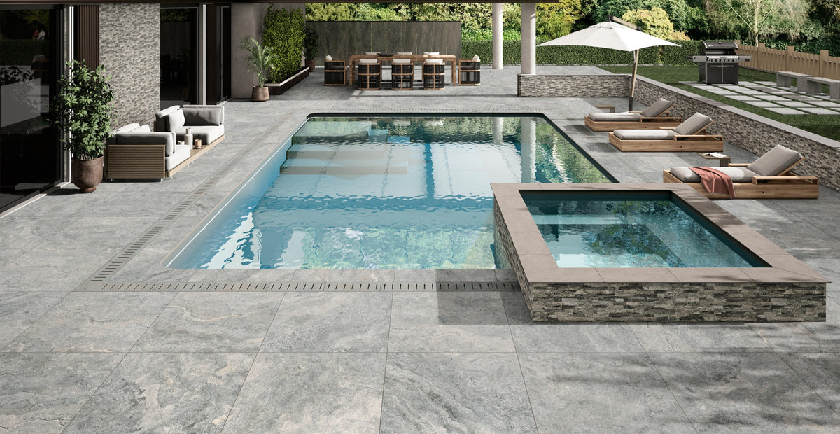 Travertino Travertine Look Porcelain Floor & Wall Tile