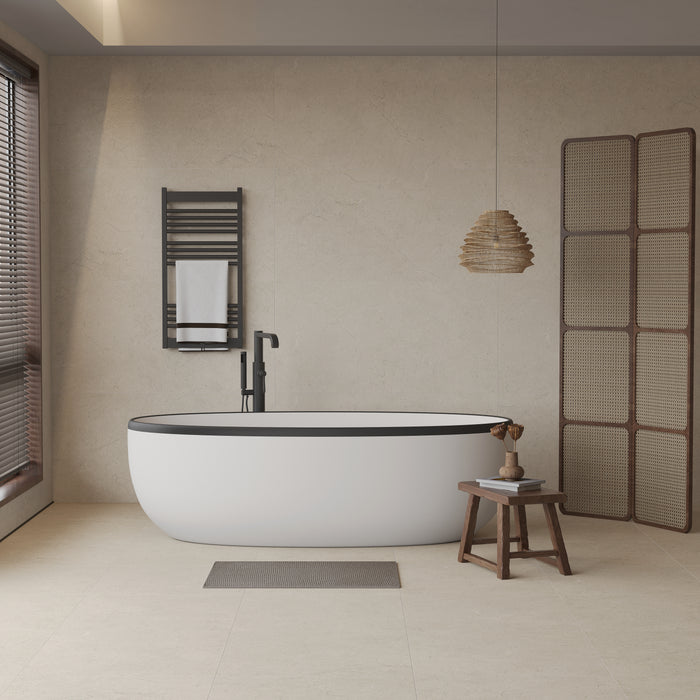 Crema Marfil Marble Look Porcelain Floor & Wall Tile
