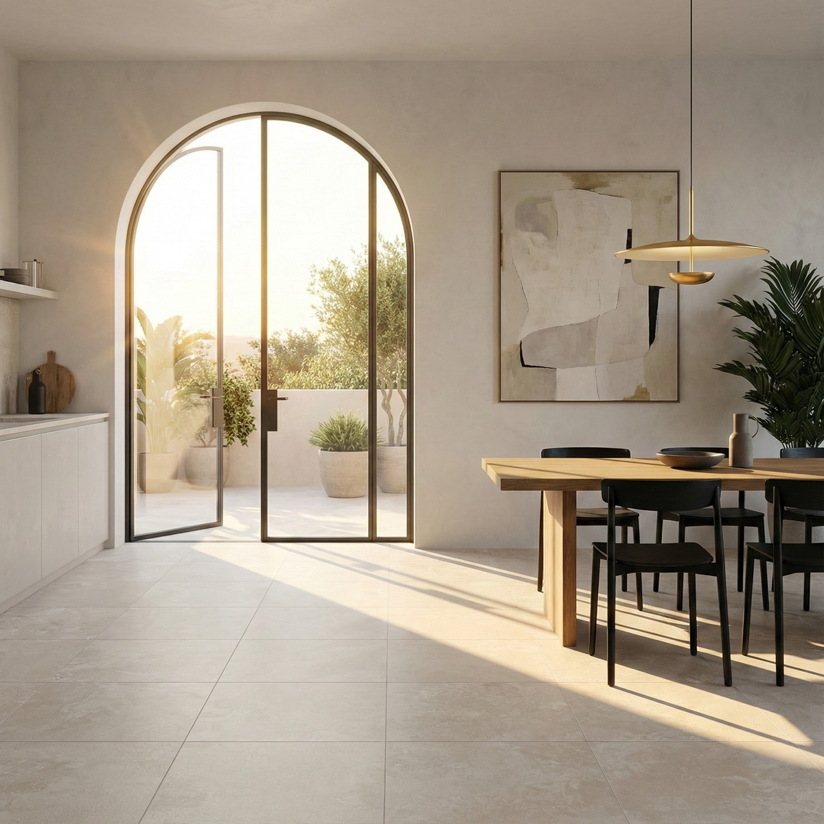 Amalfi Travertine Look Porcelain Pool Coping